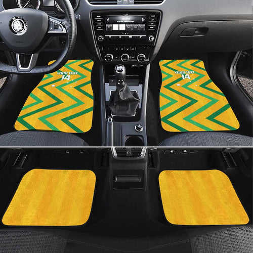 Custom Australia Socceroos Football Car Mats 2025 Sporty Version