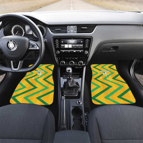 Custom Australia Socceroos Football Car Mats 2025 Sporty Version