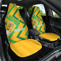 Custom Australia Socceroos Football Car Seat Cover 2025 Sporty Version