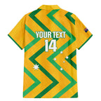 Custom Australia Socceroos Football Family Matching Mermaid Dress and Hawaiian Shirt 2025 Sporty Version