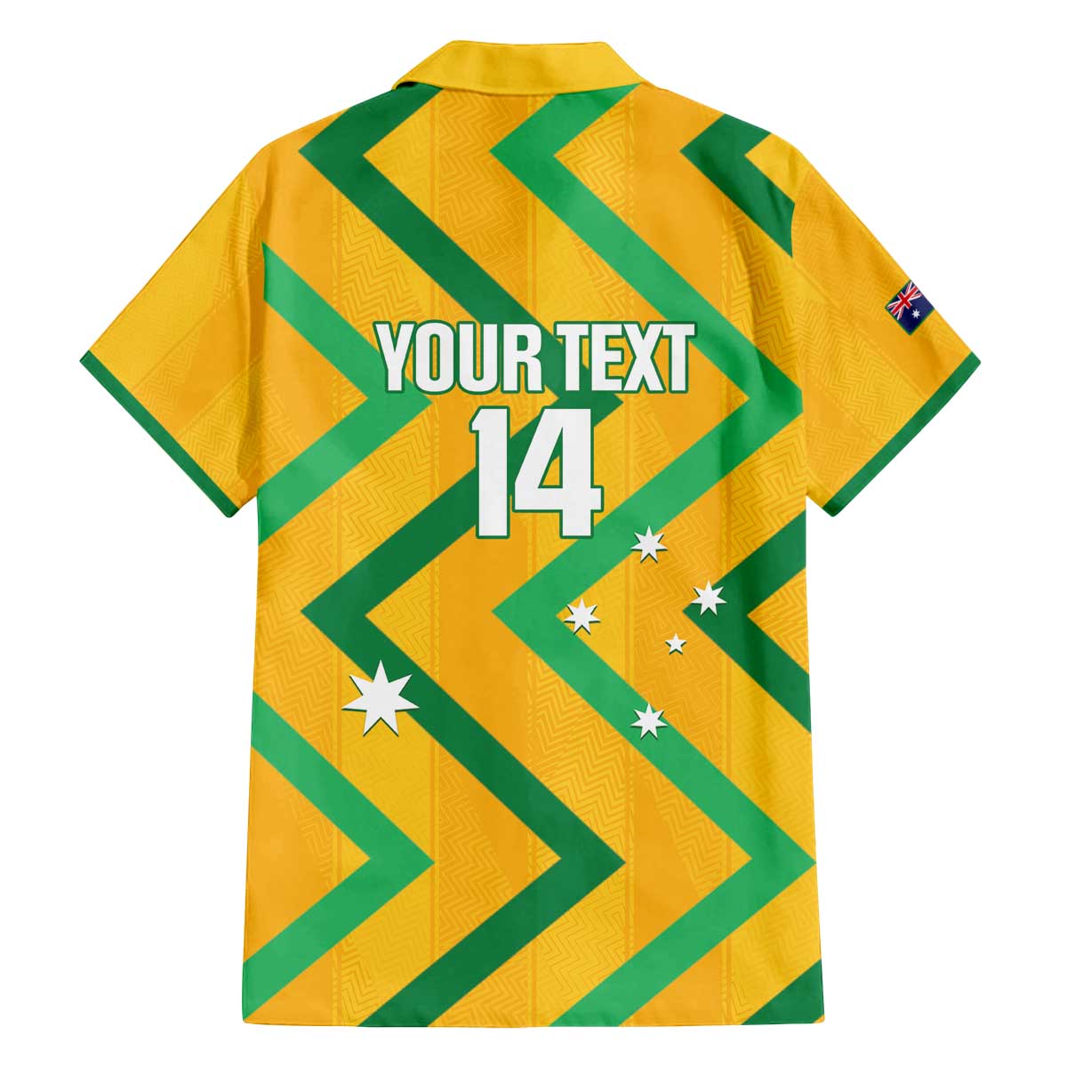 Custom Australia Socceroos Football Family Matching Off The Shoulder Long Sleeve Dress and Hawaiian Shirt 2025 Sporty Version