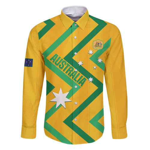 Custom Australia Socceroos Football Family Matching Short Sleeve Bodycon Dress and Hawaiian Shirt 2025 Sporty Version
