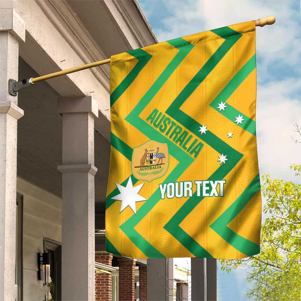 Custom Australia Socceroos Football Garden Flag 2025 Sporty Version