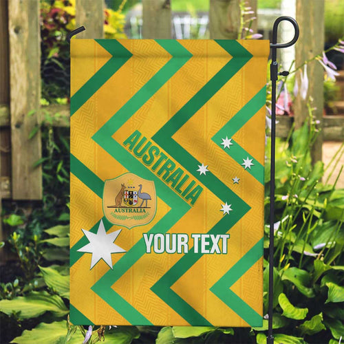 Custom Australia Socceroos Football Garden Flag 2025 Sporty Version