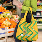 Custom Australia Socceroos Football Grocery Bag 2025 Sporty Version