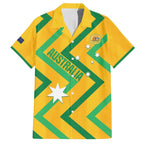 Custom Australia Socceroos Football Hawaiian Shirt 2025 Sporty Version