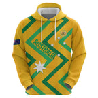 Custom Australia Socceroos Football Hoodie 2025 Sporty Version