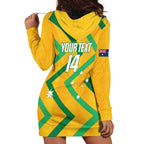 Custom Australia Socceroos Football Hoodie Dress 2025 Sporty Version