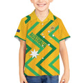 Custom Australia Socceroos Football Kid Hawaiian Shirt 2025 Sporty Version