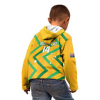 Custom Australia Socceroos Football Kid Hoodie 2025 Sporty Version