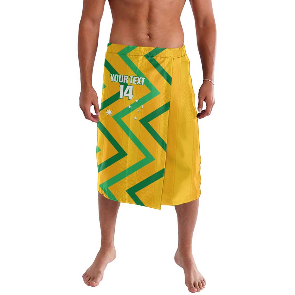 Custom Australia Socceroos Football Lavalava 2025 Sporty Version