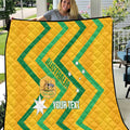 Custom Australia Socceroos Football Quilt 2025 Sporty Version