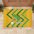 Custom Australia Socceroos Football Rubber Doormat 2025 Sporty Version