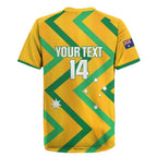 Custom Australia Socceroos Football Rugby Jersey 2025 Sporty Version