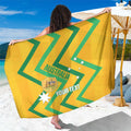 Custom Australia Socceroos Football Sarong 2025 Sporty Version