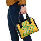 Custom Australia Socceroos Football Shoulder Handbag 2025 Sporty Version