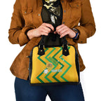 Custom Australia Socceroos Football Shoulder Handbag 2025 Sporty Version