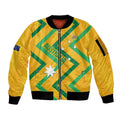 Custom Australia Socceroos Football Sleeve Zip Bomber Jacket 2025 Sporty Version