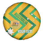 Custom Australia Socceroos Football Spare Tire Cover 2025 Sporty Version