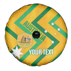 Custom Australia Socceroos Football Spare Tire Cover 2025 Sporty Version