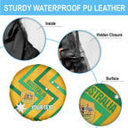 Custom Australia Socceroos Football Spare Tire Cover 2025 Sporty Version