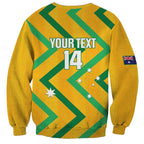 Custom Australia Socceroos Football Sweatshirt 2025 Sporty Version