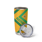 Custom Australia Socceroos Football Tumbler Cup 2025 Sporty Version