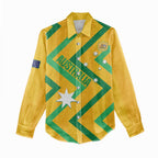Custom Australia Socceroos Football Women Casual Shirt 2025 Sporty Version