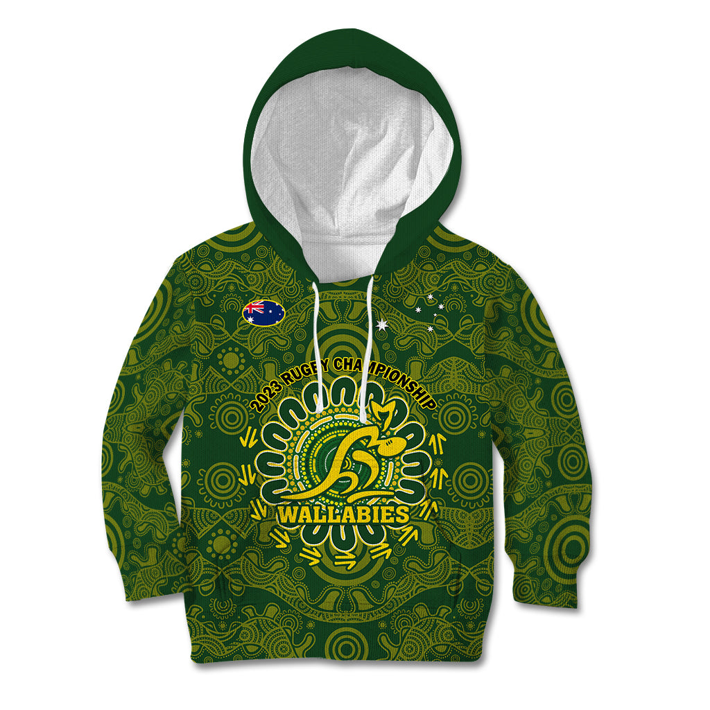 australia-rugby-kid-hoodie-wallabies-2023-go-champions-indigenous-art