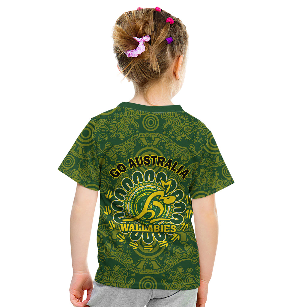 australia-rugby-kid-t-shirt-wallabies-2023-go-champions-indigenous-art