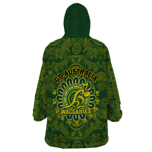 australia-rugby-wearable-blanket-hoodie-wallabies-2023-go-champions-indigenous-art