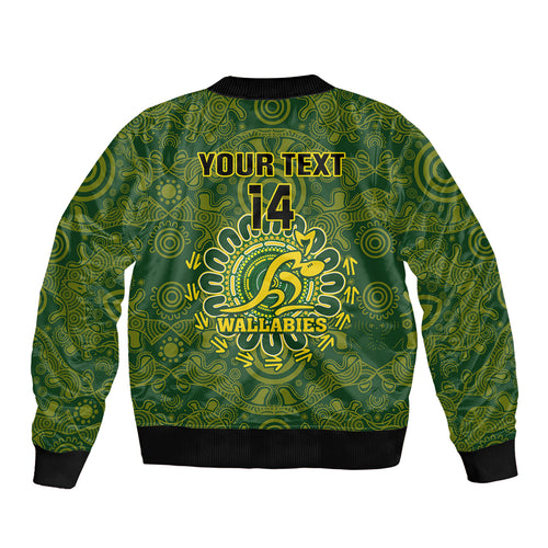 personalised-australia-rugby-bomber-jacket-wallabies-2023-go-champions-indigenous-art