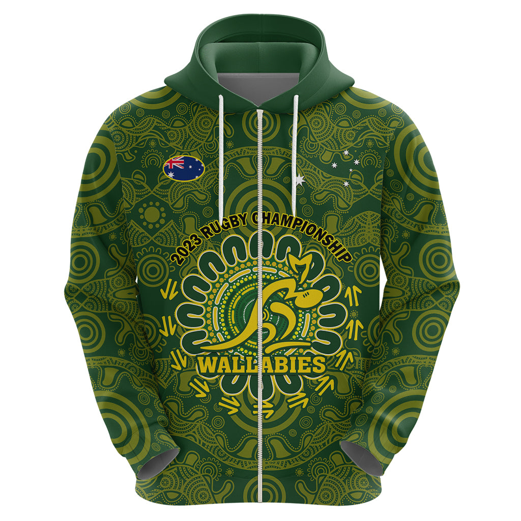 personalised-australia-rugby-hoodie-wallabies-2023-go-champions-indigenous-art