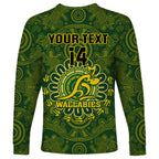 personalised-australia-rugby-long-sleeve-shirt-wallabies-2023-go-champions-indigenous-art