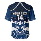 Personalised Geelong Football Baseball Jersey Go Cats Aboriginal Mix Polynesian Pattern LT14