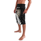Personalised New Zealand Darts Lavalava Silver Fern Aotearoa Maori Pattern - Aussie Hoodie
