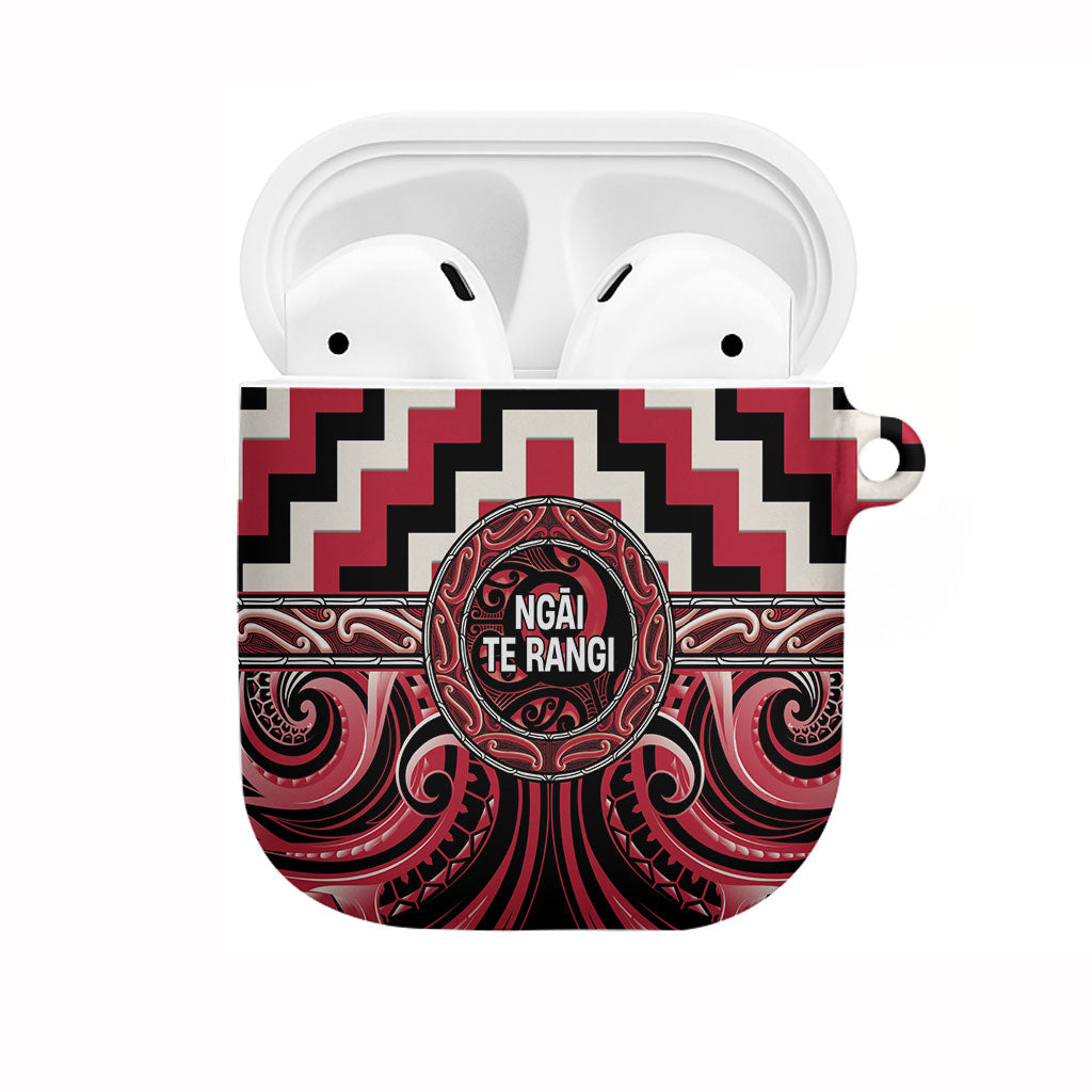 Aotearoa Ngai Te Rangi AirPods Case Maori Iwi Poutama Puhoro Tattoo