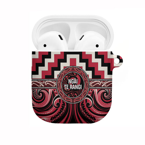 Aotearoa Ngai Te Rangi AirPods Case Maori Iwi Poutama Puhoro Tattoo