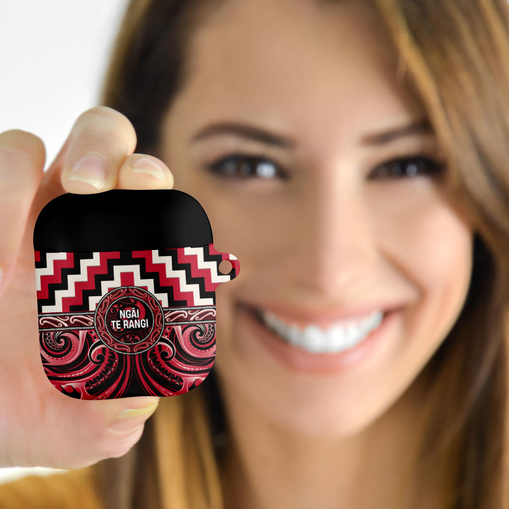 Aotearoa Ngai Te Rangi AirPods Case Maori Iwi Poutama Puhoro Tattoo