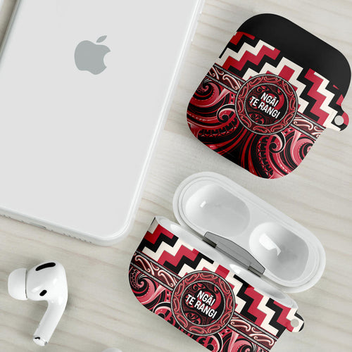 Aotearoa Ngai Te Rangi AirPods Case Maori Iwi Poutama Puhoro Tattoo