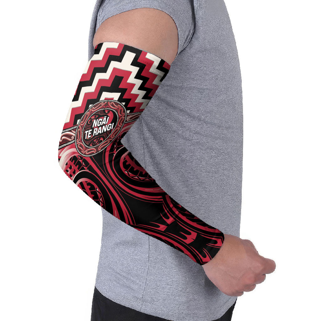 Aotearoa Ngai Te Rangi Personalised Arm Sleeves Maori Iwi Poutama Puhoro Tattoo