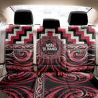 Aotearoa Ngai Te Rangi Back Car Seat Cover Maori Iwi Poutama Puhoro Tattoo