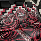 Aotearoa Ngai Te Rangi Back Car Seat Cover Maori Iwi Poutama Puhoro Tattoo