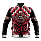 Aotearoa Ngai Te Rangi Personalised Baseball Jacket Maori Iwi Poutama Puhoro Tattoo