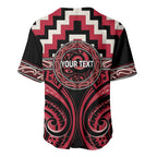 Aotearoa Ngai Te Rangi Personalised Baseball Jersey Maori Iwi Poutama Puhoro Tattoo