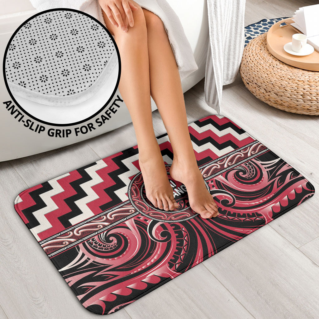 Aotearoa Ngai Te Rangi Bathroom Set Maori Iwi Poutama Puhoro Tattoo