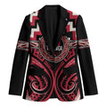 Aotearoa Ngai Te Rangi Personalised Blazer Maori Iwi Poutama Puhoro Tattoo