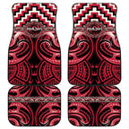 Aotearoa Ngai Te Rangi Personalised Car Mats Maori Iwi Poutama Puhoro Tattoo