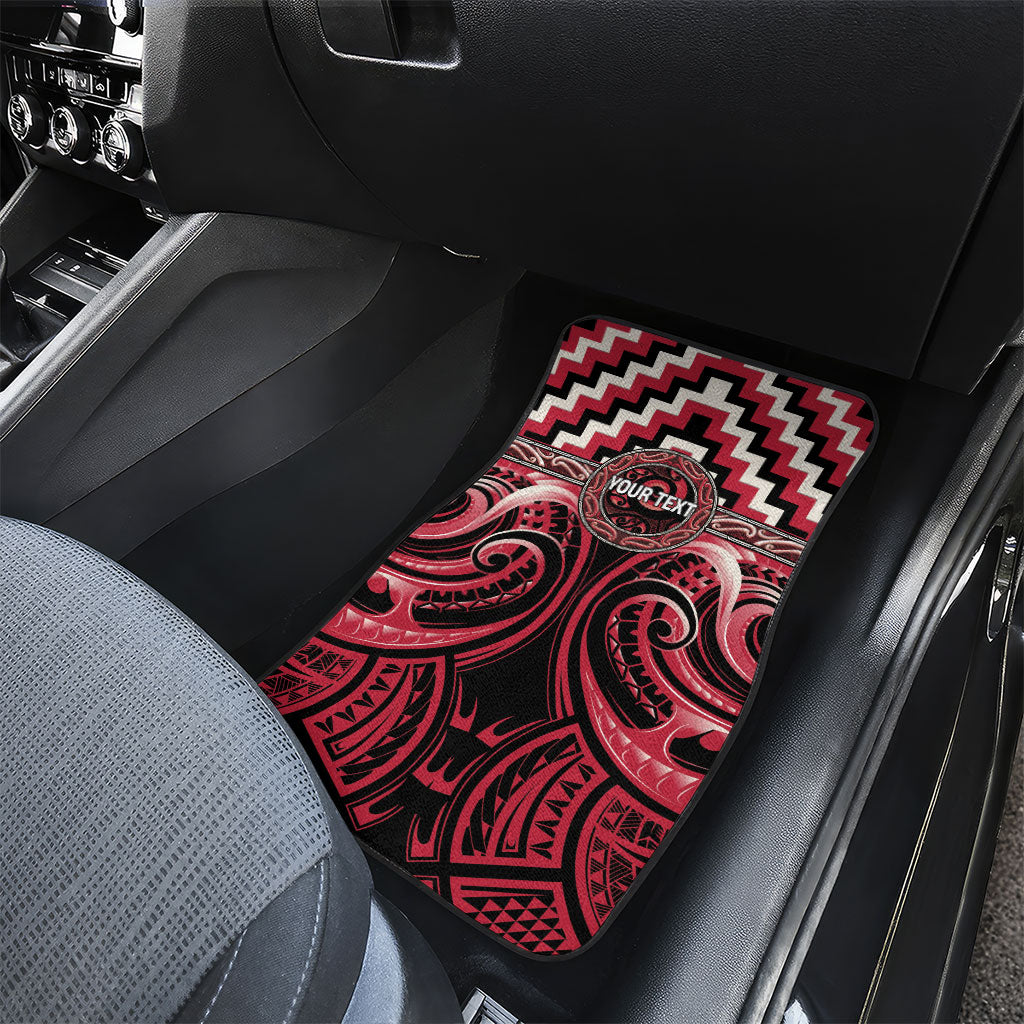 Aotearoa Ngai Te Rangi Personalised Car Mats Maori Iwi Poutama Puhoro Tattoo