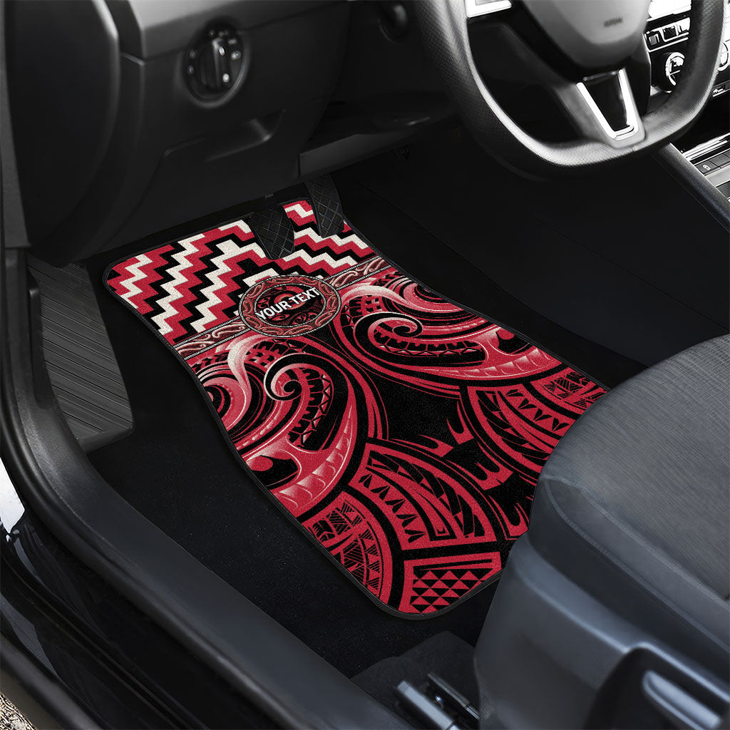 Aotearoa Ngai Te Rangi Personalised Car Mats Maori Iwi Poutama Puhoro Tattoo